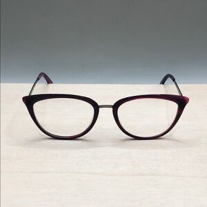 Rickey Smiley Eyewear RS 211 Violet Glasses FRAMES ONLY 54-19-140 Cat Eye